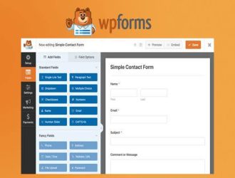 افزونه فرم ساز WP Forms