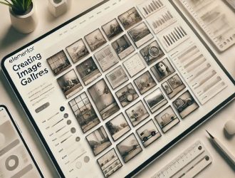 گالری تصاویر در المنتور