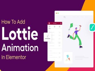 ساخت انیمیشن lottie در المنتور