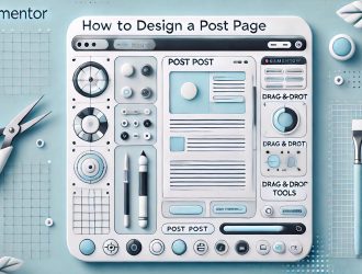 ساخت صفحه پست در المنتور