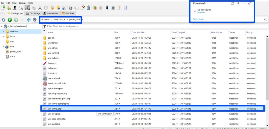 مراحل فعال‌سازی دستی دیباگ