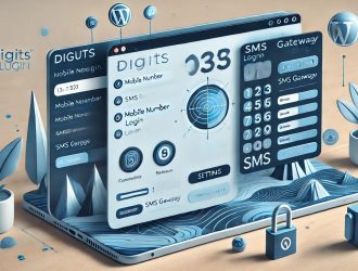 تنظیمات افزونه Digits