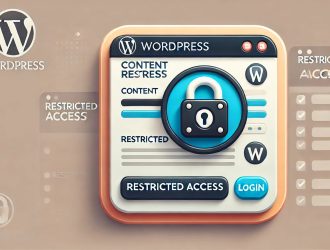 محدود کردن محتوا در وردپرس
