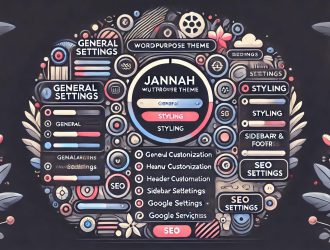 تنظیمات قالب خبری جنه