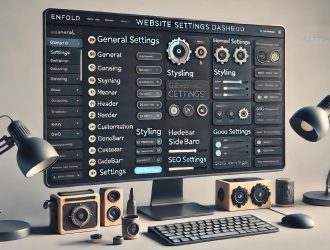 تنظیمات قالب چند منظوره انفولد